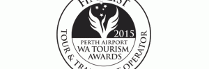 2015 Perth Airpot West Australian Tourism Awards logo